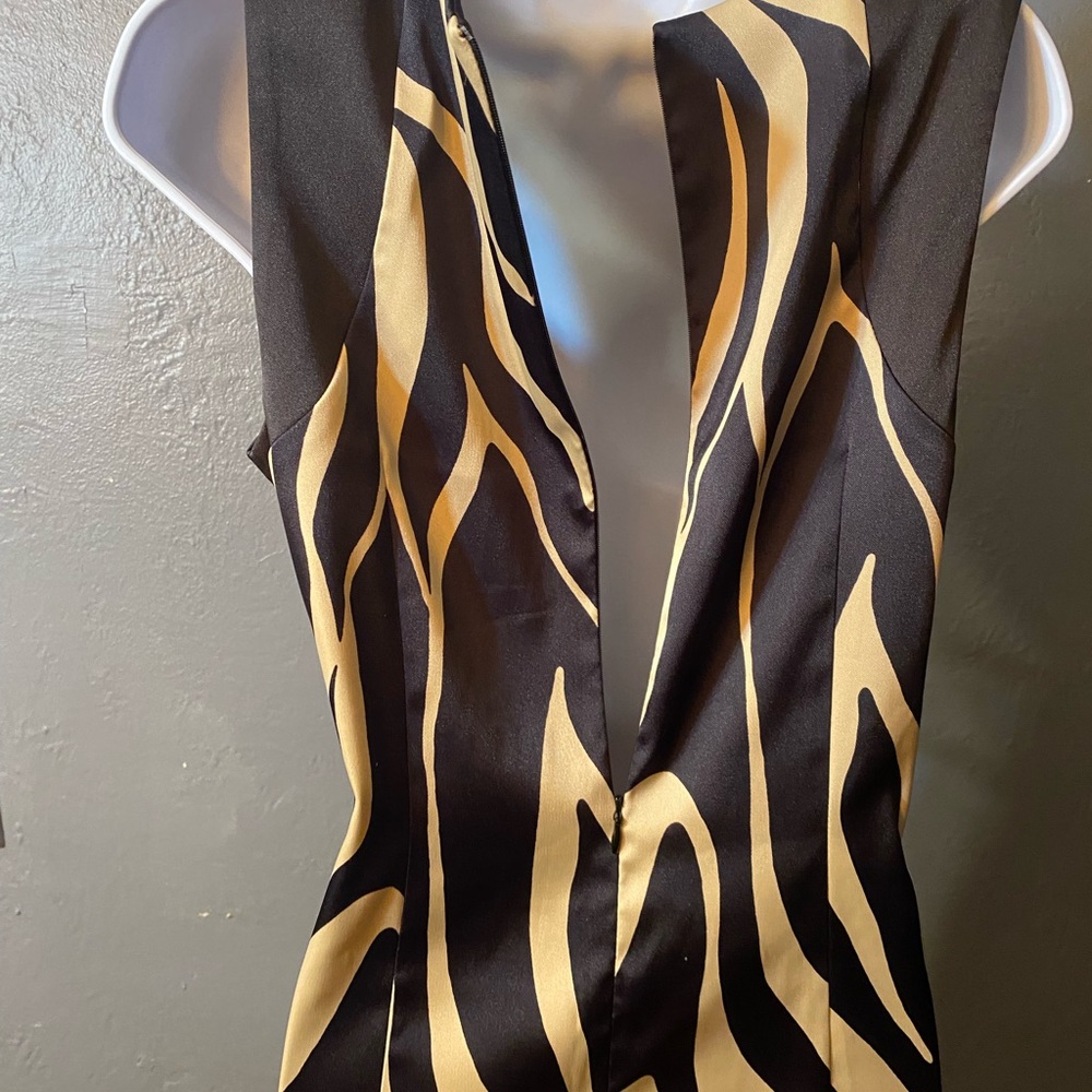 ALYX LIMITED SAFARI SILK ROUNDNECK  SLEEVELESS SHIFT DRESS - Picture 10 of 16